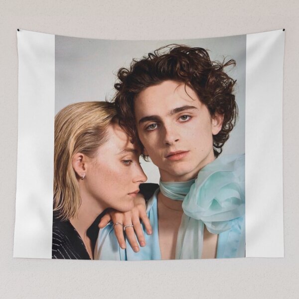 Item preview, Timothee Chalamet and Saoirse Ronan designed and sold by nochillaly.