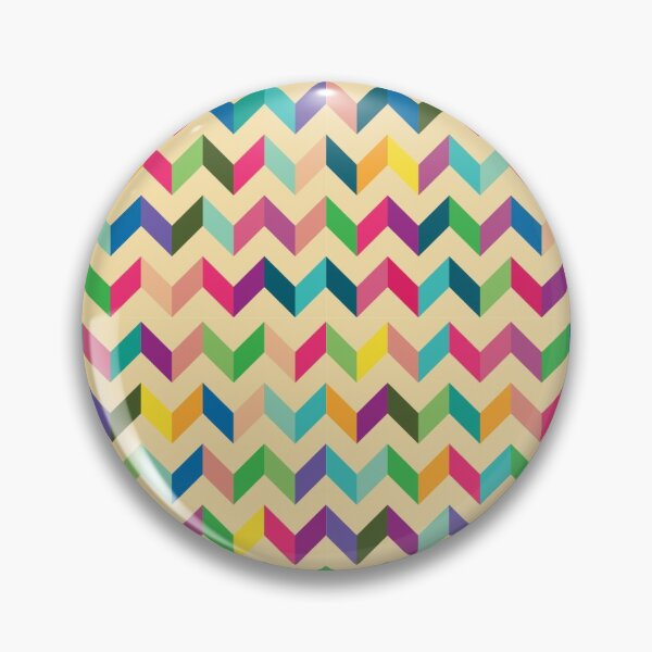 Item preview, Multicolored Rainbow Zig Zag Rickrack Chevrons designed and sold by Pink Pineapple Works.