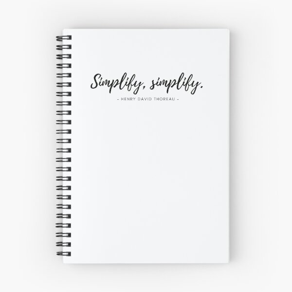 Item preview, Henry David Thoreau: Simplify 2 designed and sold by yctO.