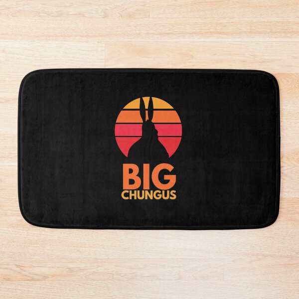 Item preview, Big Chungus Shadow Meme Fat Bunny Retro Vintage 70s Sunset designed and sold by Draculaura2009.