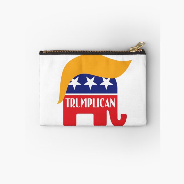 Item preview, President Trump GOP Republican Elephant Hair Logo Trumplican designed and sold by Inside Out Designs.