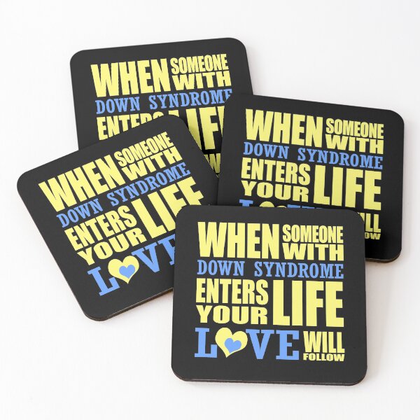 Item preview, When Someone with Down Syndrome Enters Your Life, Love Will Follow designed and sold by ADownLife.