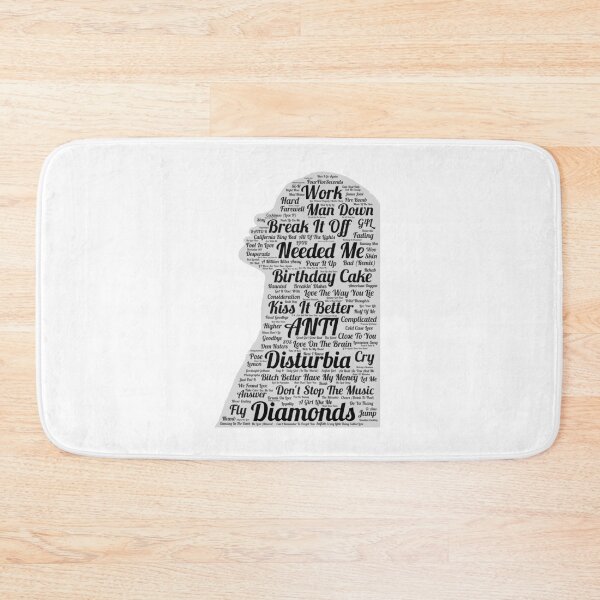 Item preview, Rihanna Silhouette Songs designed and sold by OldSchoolJoy.