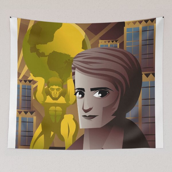 Item preview, great libertarian philosopher designed and sold by matintheworld ( delcarmat ).