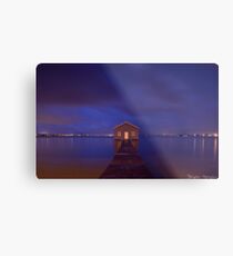 Crawley boatshed Metal Print