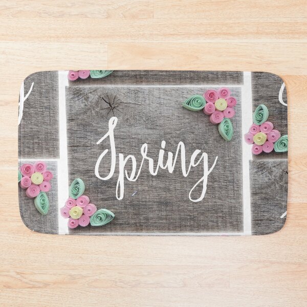 Item preview, Spring, quilled flowers on barn wood designed and sold by Stephanie  Skeem.