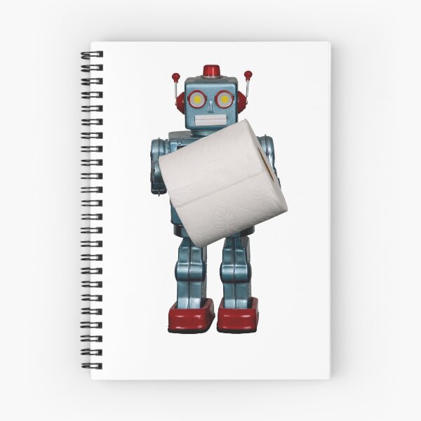 Item preview, Robot with a roll. designed and sold by Yanni.