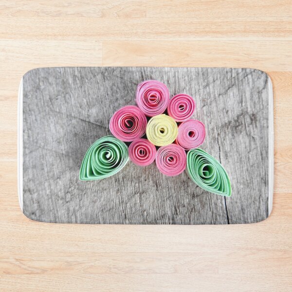 Item preview, quilled pink flower pattern designed and sold by Stephanie  Skeem.