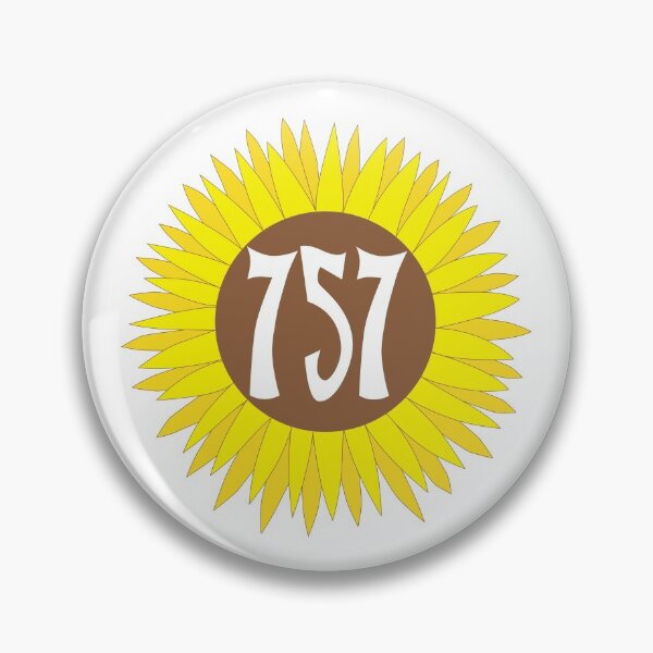 Item preview, Hand Drawn Virginia Sunflower 757 Area Code designed and sold by itsrturn.