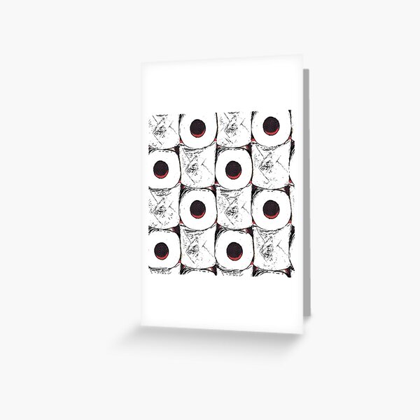 Toilet paper crisis Greeting Card