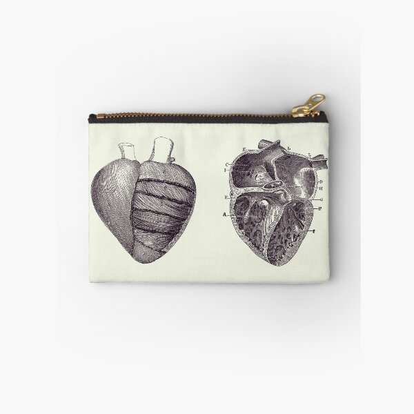 Item preview, Dual View Heart Diagram - Vintage Anatomy Poster 2 designed and sold by VAposters.
