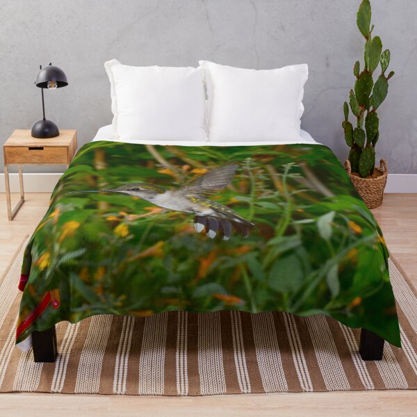 Item preview, Ruby-Throated Hummingbird Hovering designed and sold by LJSparvero.