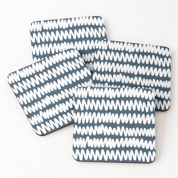 Item preview, Squiggles / Classic Blue designed and sold by Leah K.