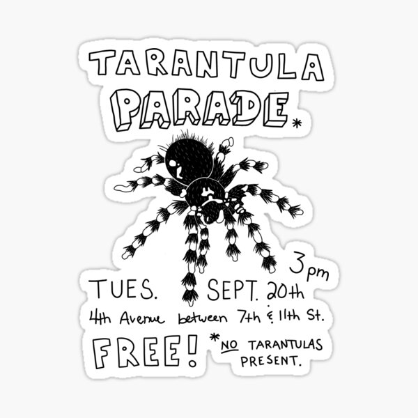 Item preview, Tarantula Parade designed and sold by gaynsad.