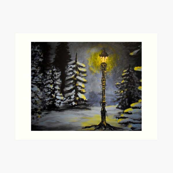 Magic in the Snow Art Print