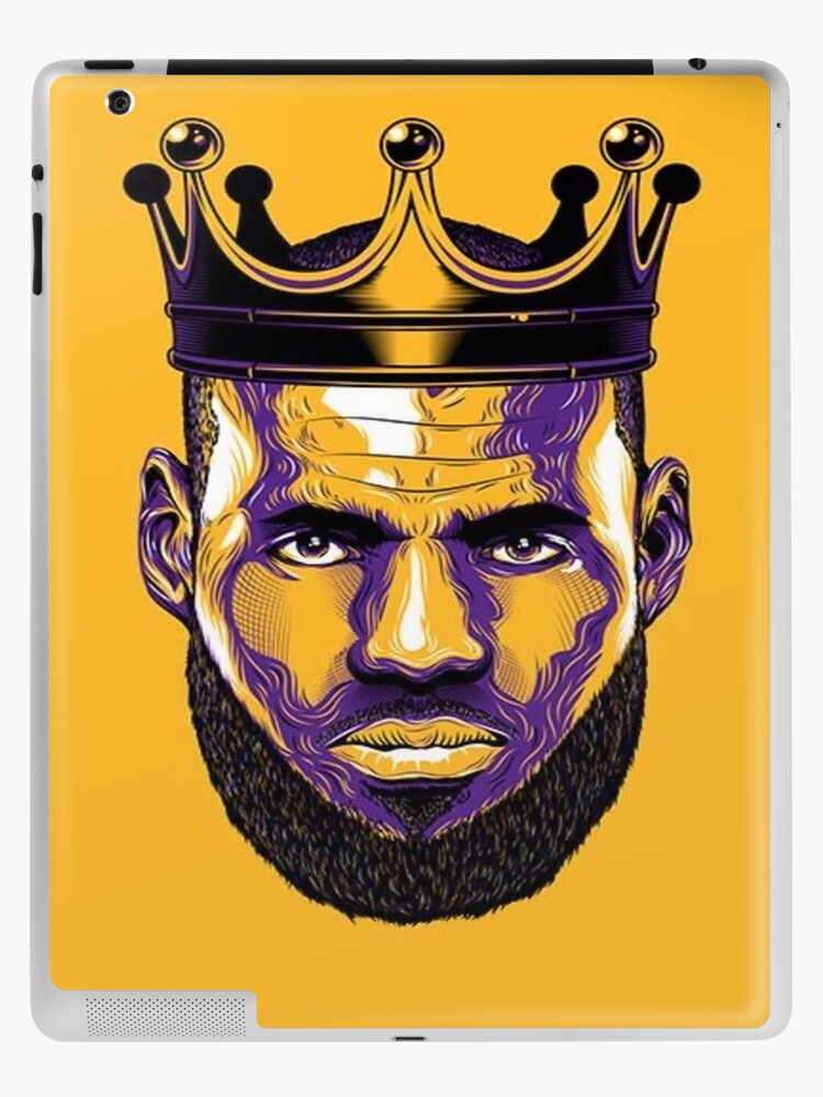 Lebron James GOAT Illustration | iPad Case & Skin