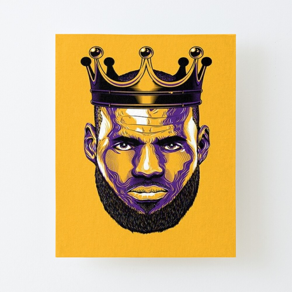 Lebron James - King - Original Drawing - Tommy Manning Art