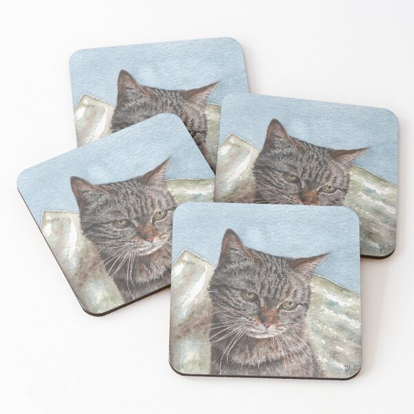 Item preview, Toast the Tabby Cat designed and sold by Moti Black.
