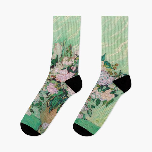 Item preview, Pink Roses Van Gogh designed and sold by VintageArchive.