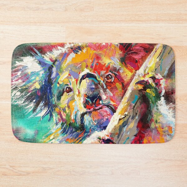 Item preview, Australian Koala in vibrant color designed and sold by Jos Coufreur.