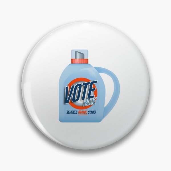 Item preview, VOTE BLUE - Removes Orange Stains designed and sold by partyfarty.