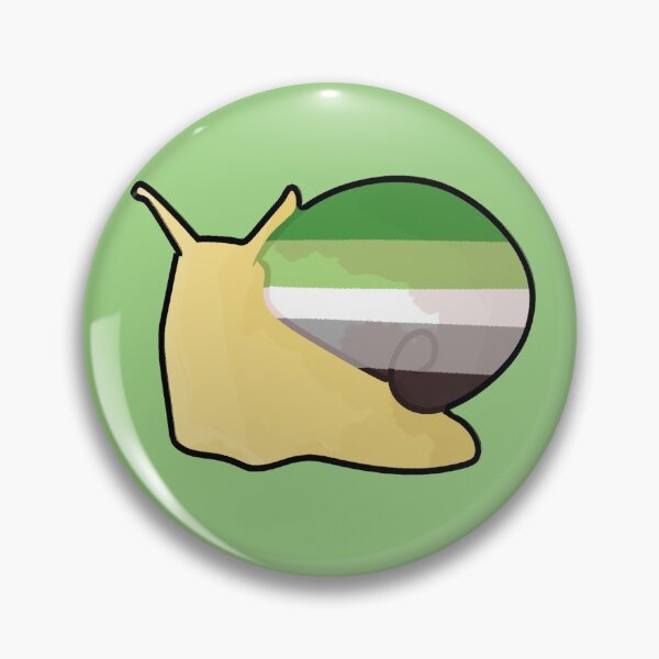 Item preview, Aromantic pride snail designed and sold by froggwizardd.