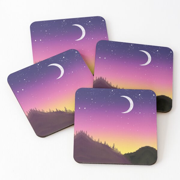 Item preview, Mountain moonlight designed and sold by aroha93.