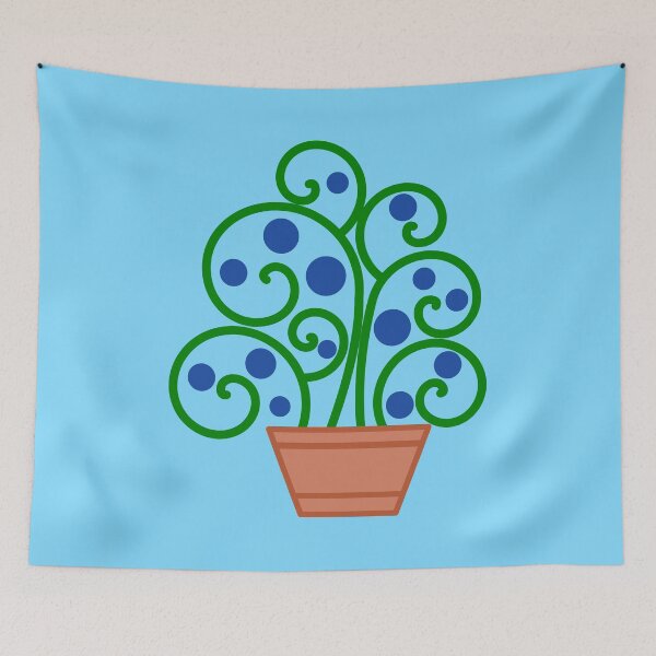 Item preview, Blue Berry Bush designed and sold by Lian Farruggio.