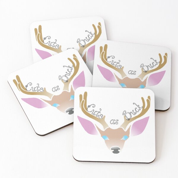 Item preview, Cute As Buck Pastel Deer designed and sold by Mandy by Definition.