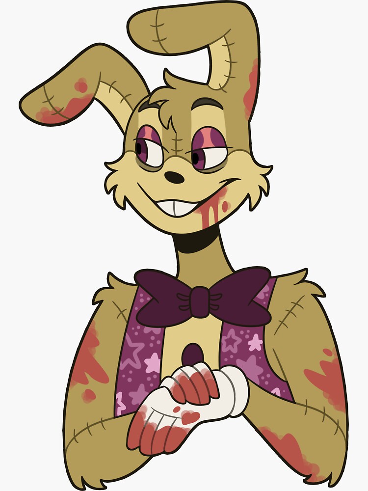 Glitchtrap (FNAF) sticker | Sticker