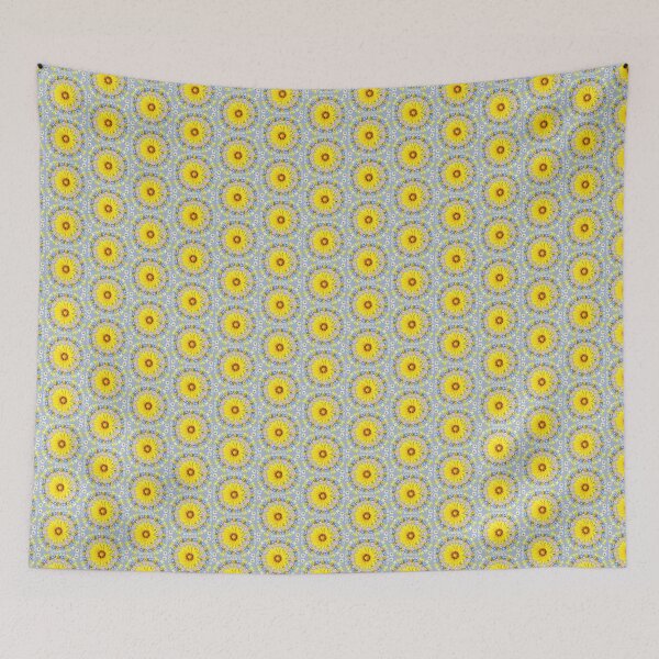 Item preview, Yellow Everlastings with other Wildflowers designed and sold by STHogan.