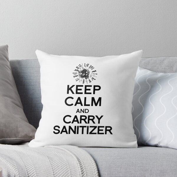 Item preview, KEEP CALM AND CARRY SANITIZER designed and sold by partyfarty.