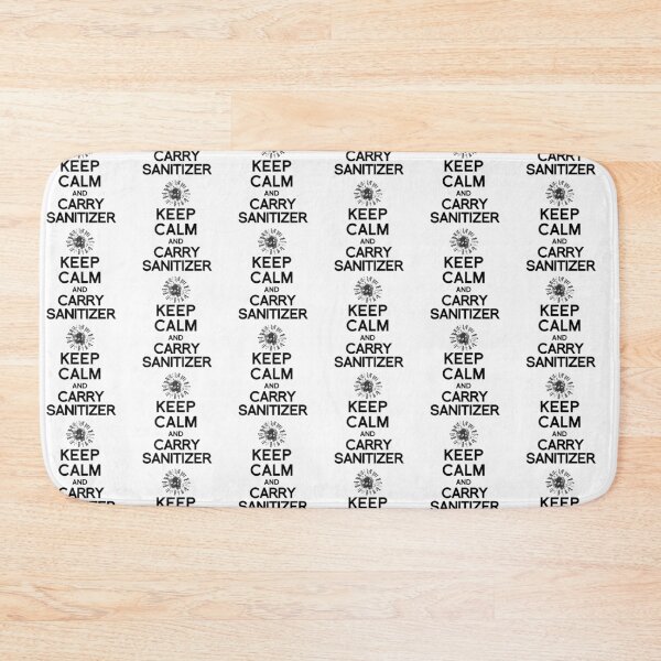 Item preview, KEEP CALM AND CARRY SANITIZER designed and sold by partyfarty.