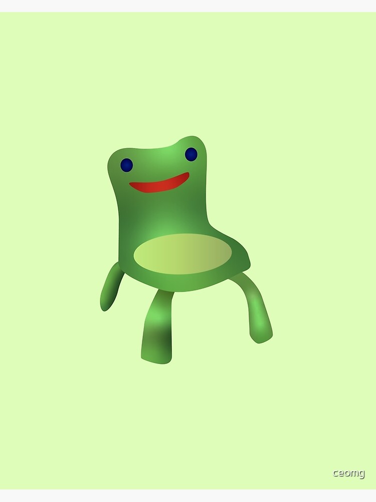 Acnh Animal Crossing New Horizons Frog Chair New Leaf Frog Chair