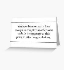 Cards for Engineers - Birthday Greeting Card