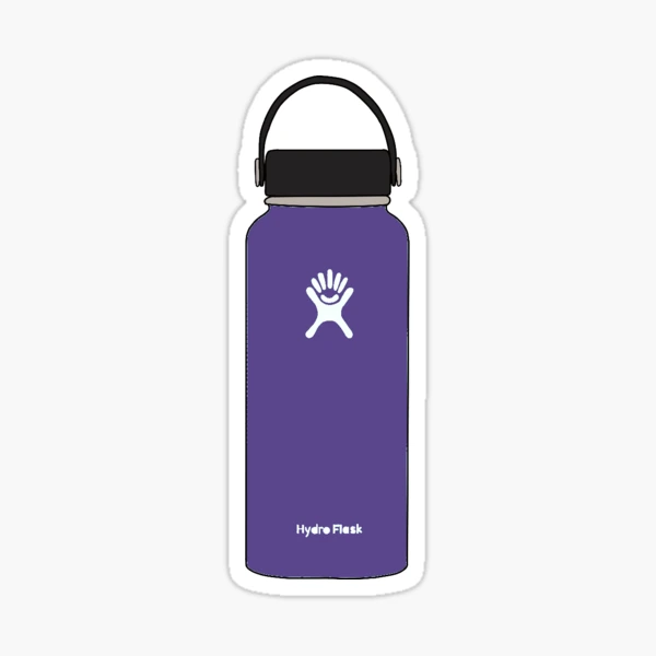 Lavender Hydroflask  Pin for Sale by kaitygrace