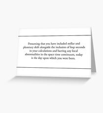 Cards for Engineers - Birthday Greeting Card