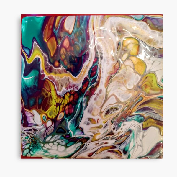 Controlled Chaos Metal Print