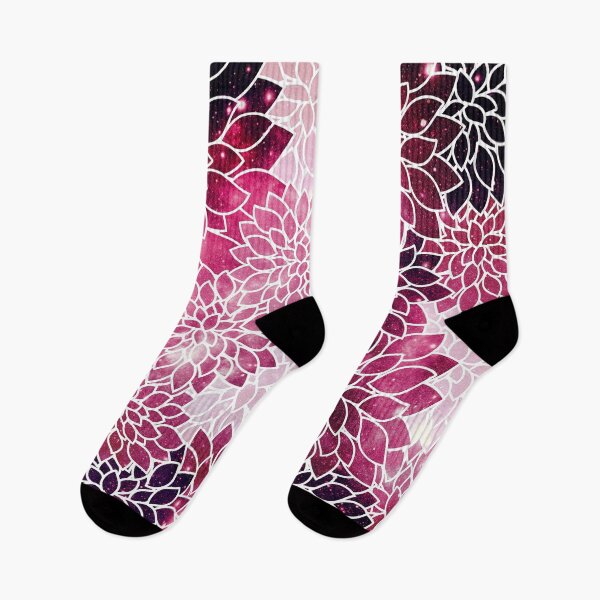Item preview, Galaxy Space Dahlias Magenta designed and sold by 2sweetsDesign.