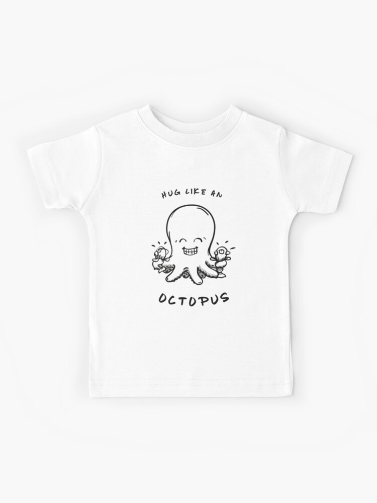 Kids Shirt Octopus Tshirt Kraken T Shirt Octopus Tee Ocean 