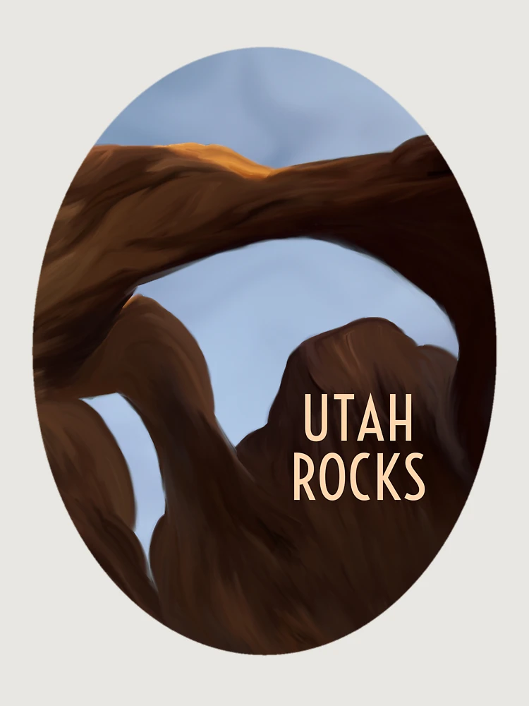 Thumbnail 6 of 6, Premium Oversized Sweatshirt, Utah Rocks designed and sold by amilli-.