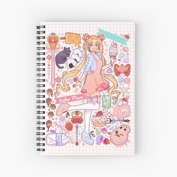 Sailor Moon Sweets Spiral Notebook