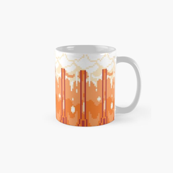 A Nice Frothy Stein of Beer - Pixel Style! Classic Mug
