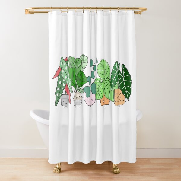 My Plant Amigos Shower Curtain