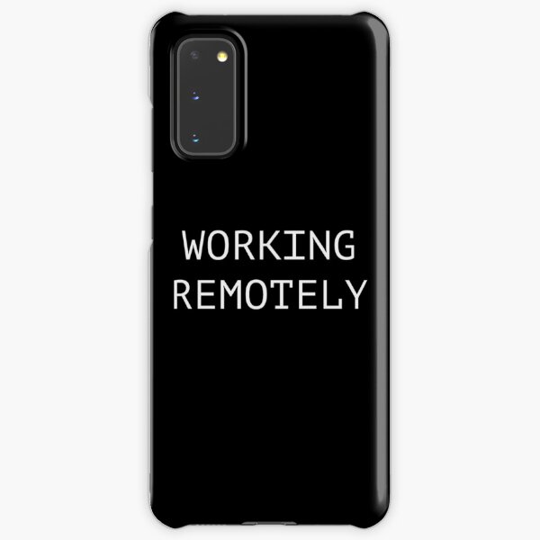 Working Remotely Samsung Galaxy Snap Case