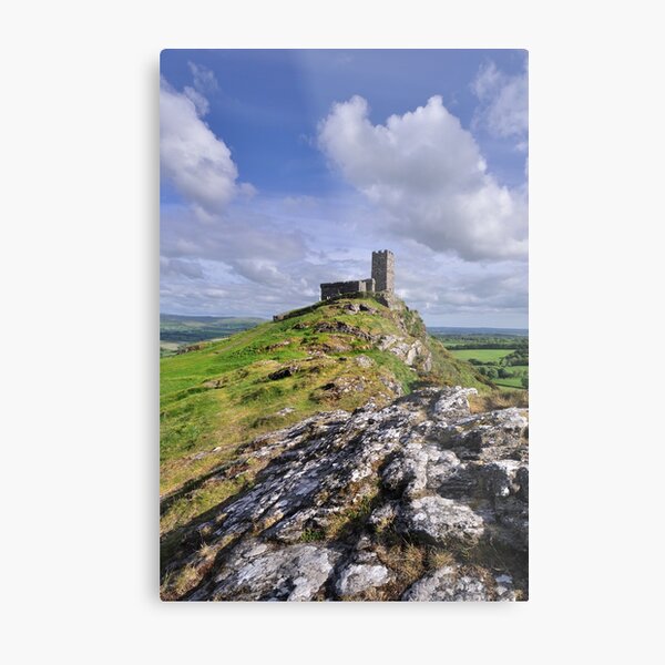 Brentor Church - Devon Metal Print