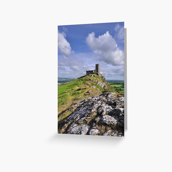 Brentor Church - Devon Greeting Card