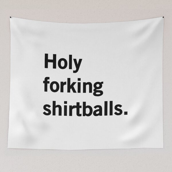 Item preview, The Good Place - Holy Forking Shirtballs designed and sold by serendipitous08.