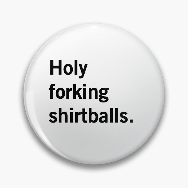 Item preview, The Good Place - Holy Forking Shirtballs designed and sold by serendipitous08.