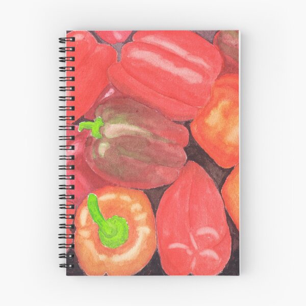 Item preview, Sweet Peppers - Realistic Watercolor designed and sold by VioletNesdoly.